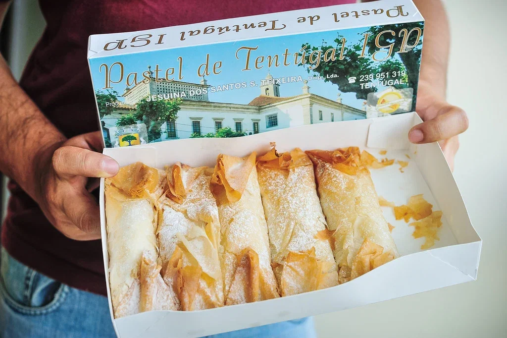 Gastronomia coimbra pasteis de tentugal — Distrito de Coimbra