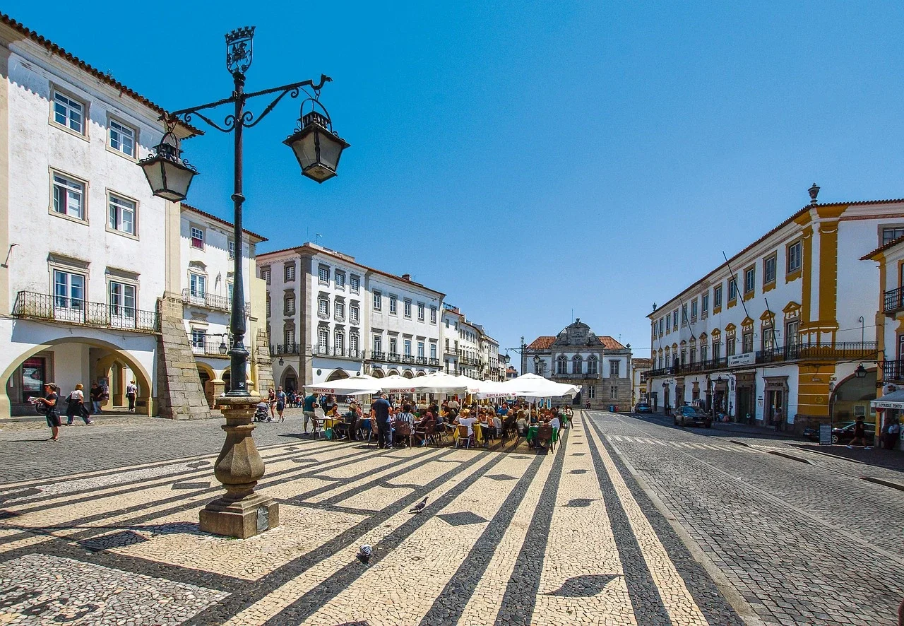 Distrito de Évora na região Alentejo