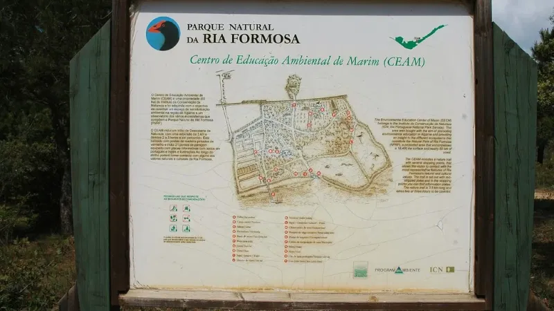 Foto do Ponto de Interesse Parque Natural da Ria Formosa