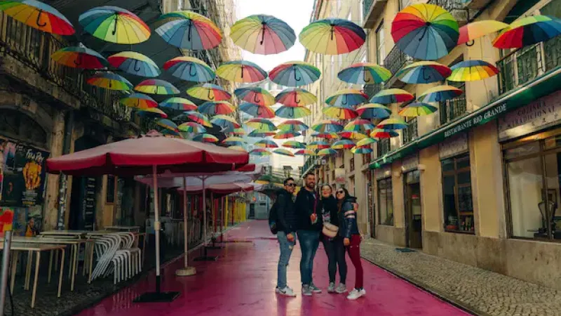 Foto do Ponto de Interesse Pink Street
