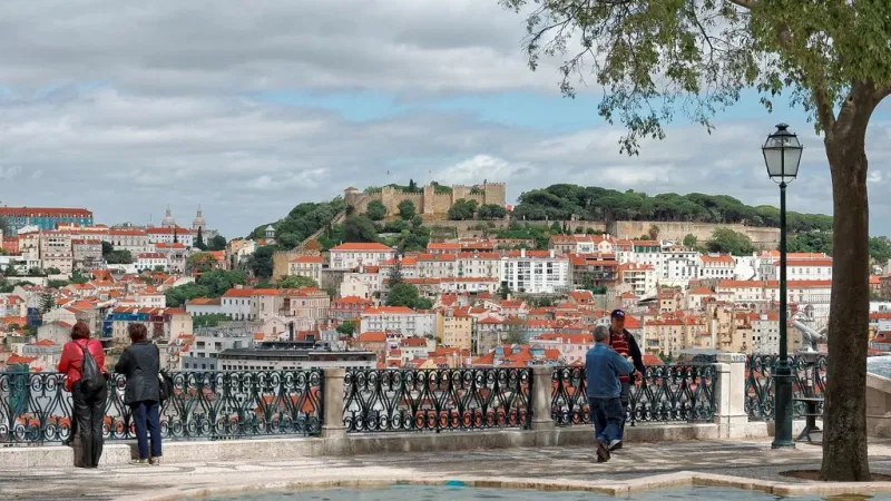 Foto do Ponto de Interesse Miradouro de São Pedro de Alcântara