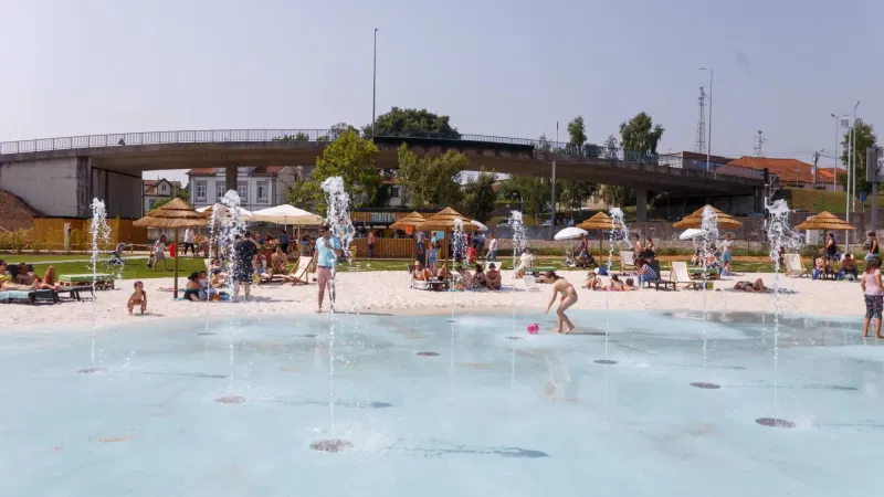 Foto do Ponto de Interesse Praia Urbana de Santo Tirso
