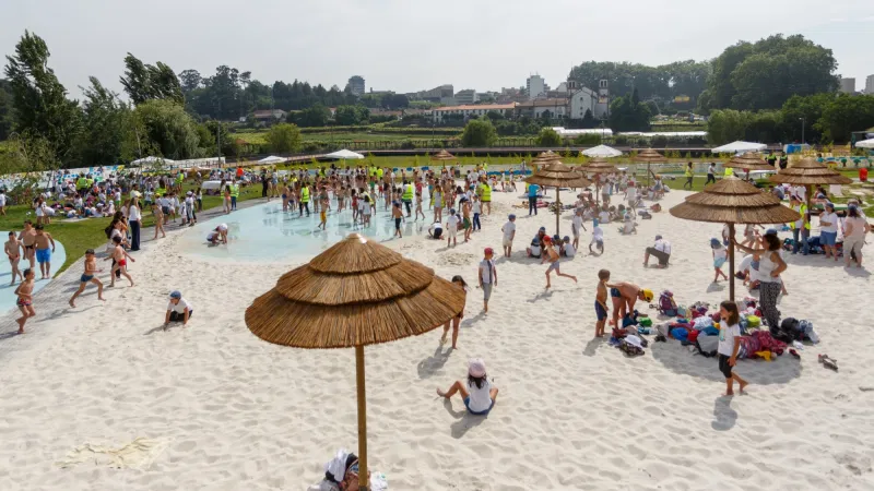 Foto do Ponto de Interesse Praia Urbana de Santo Tirso