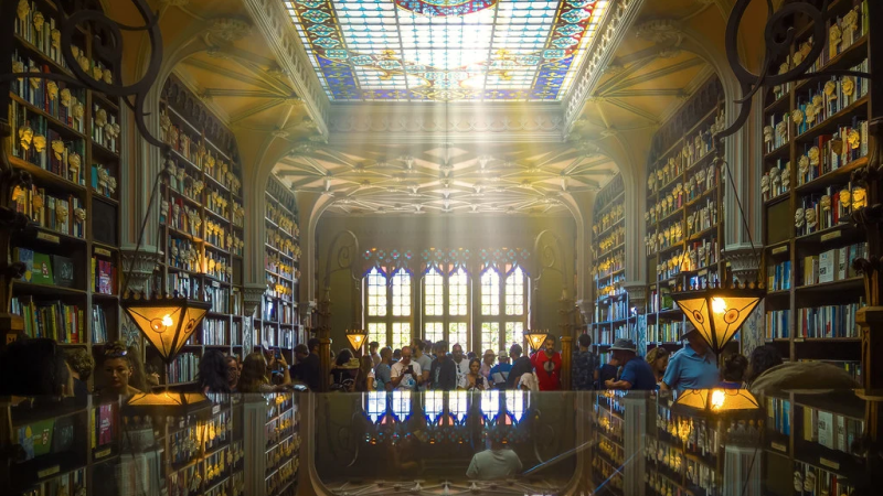Foto do Ponto de Interesse Livraria Lello