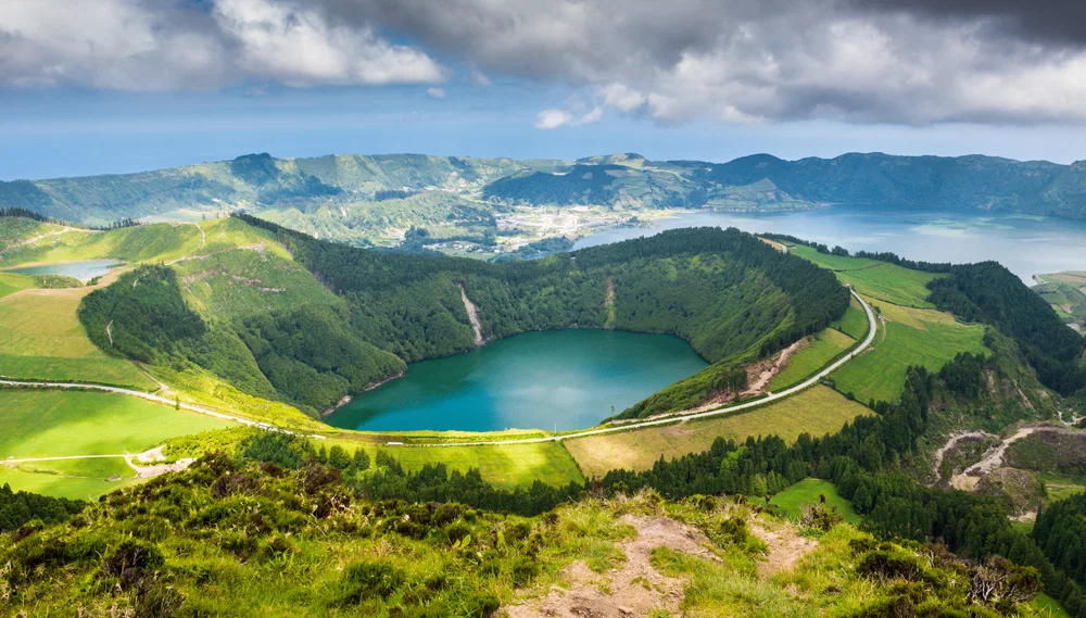 Ilha dos Açores, região de Portugal